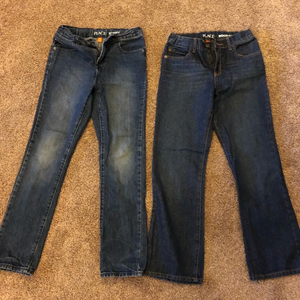 Boy’s Children Place jeans 10 like new - 2 Pairs!